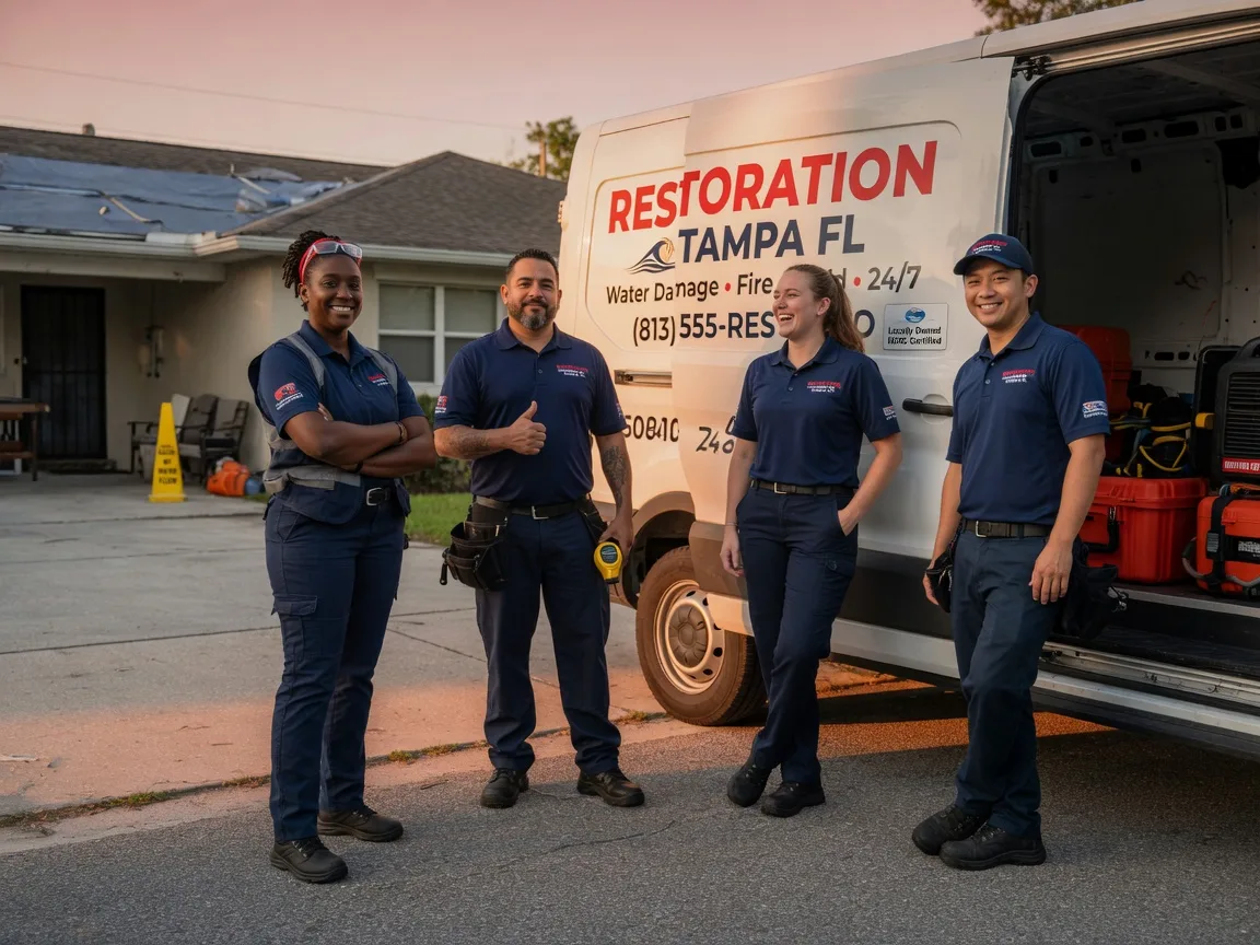 Water Damage Restoration company in Columbia, MS